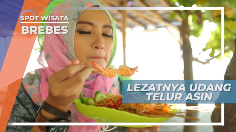 Lezatnya Udang Telur Asin, Kriuk-kriuk Bikin Nagih, Brebes