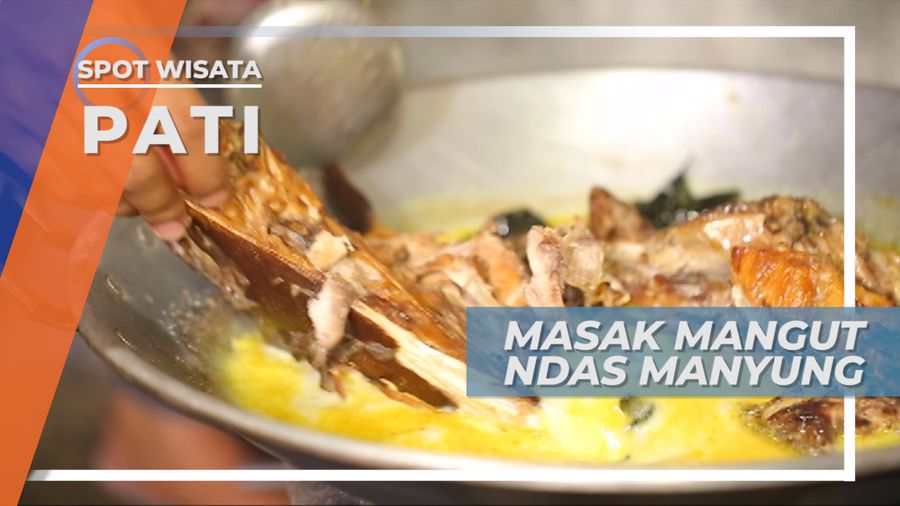 Memasak Mangut Ndas Manyung, Hidangan Harian Masyarakat Pantura, Pati