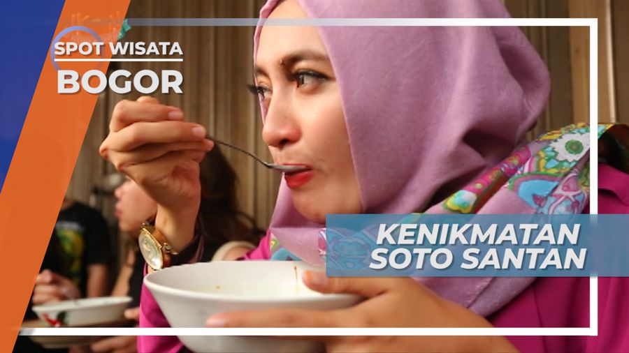 Menyantap Kentalnya Soto Santan, Kuahnya Penuh Daging, Bogor