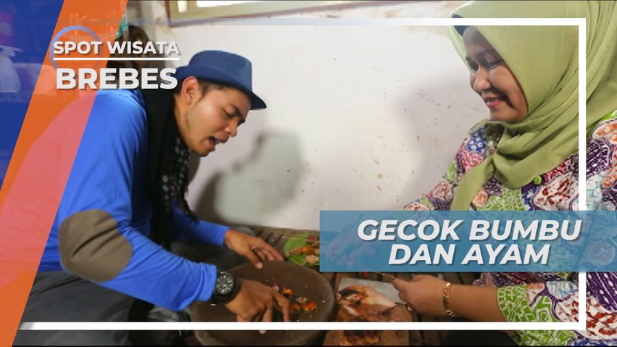 Teknik Menghaluskan Bumbu Bakar Untuk Ayam Gecok, Brebes