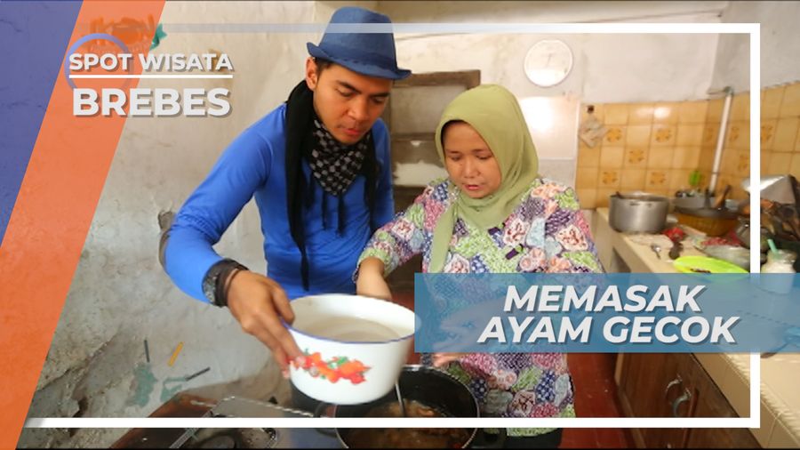 Memasak Ayam Gecok dengan Perpaduan Bumbu Spesial, Brebes