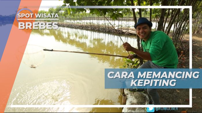 Memancing Kepiting Cemet ala Warga Brebes