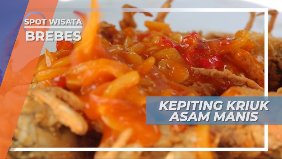 Kepiting Kriuk Bumbu Asam Manis yang Menggugah Selera, Brebes