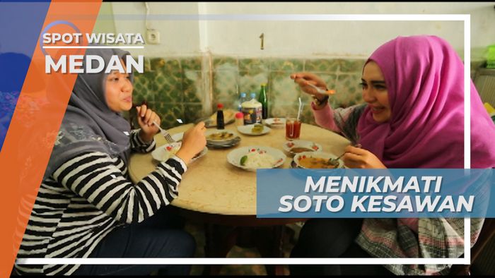 Gurihnya Soto Kesawan, Perpaduan Daging Sapi dan Udang, Medan