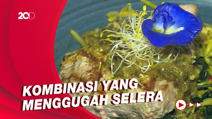Bikin Laper: Menjajal Steak Tuna Bunga Pepaya di Blue Jasmine