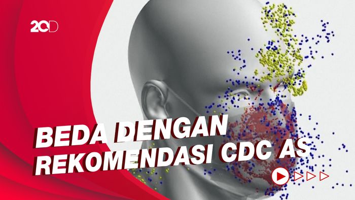 Hasil Simulasi Superkomputer Jepang, Pakai Dua Masker Kurang Efektif