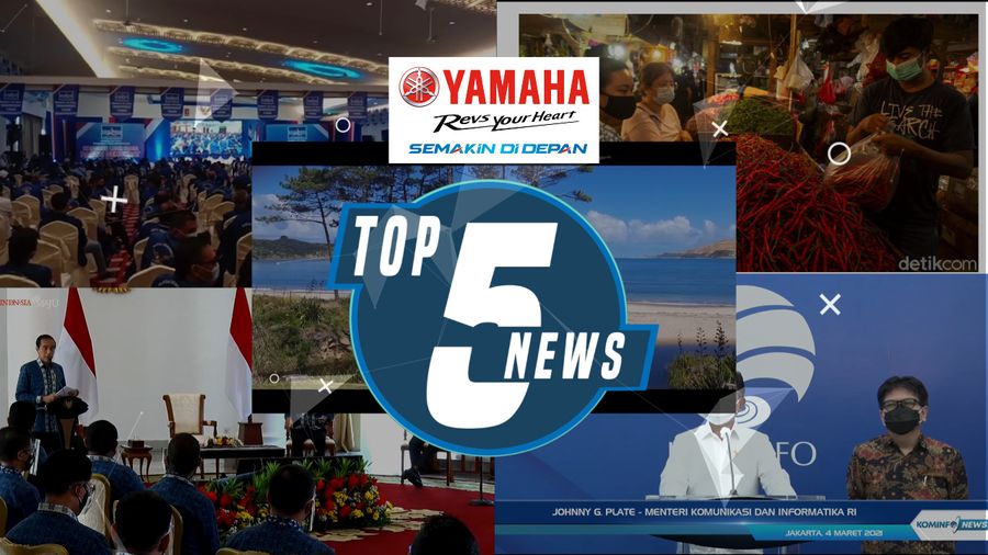 Top 5: Moeldoko Jadi Ketum PD Versi KLB, Jokowi Benci Produk Asing