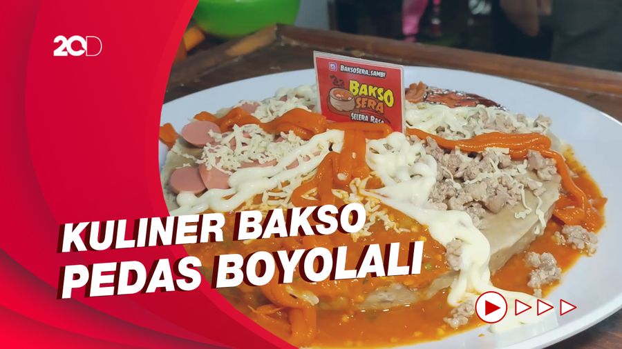 Uniknya Bakso Pizza Pedas di Boyolali