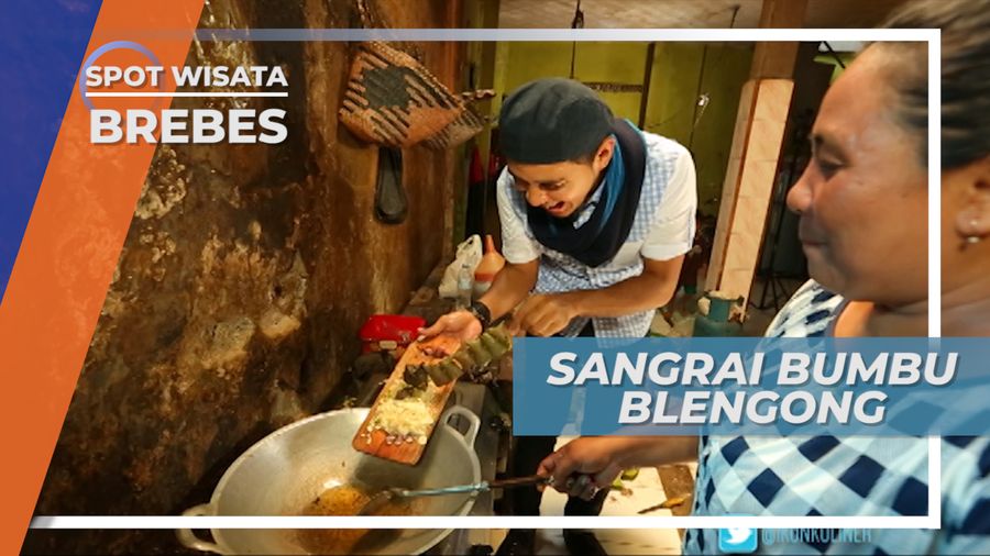 Sangrai Bumbu Blengong, Kunci Cita Rasa Blengong yang Lezat, Brebes
