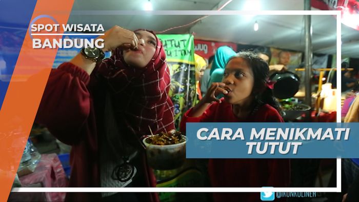 Diseruput, Cara Unik Menikmati Tutut Batu Hitam, Bandung