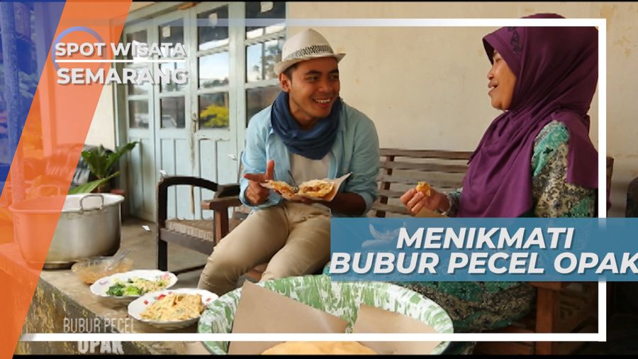 Menikmati Gurihnya Bubur Pecel Opak Semarang yang Bikin Nagih