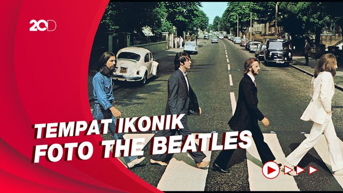Plang Jalan Abbey Road Tempat Ikonik The Beatles Terjual Ratusan Juta