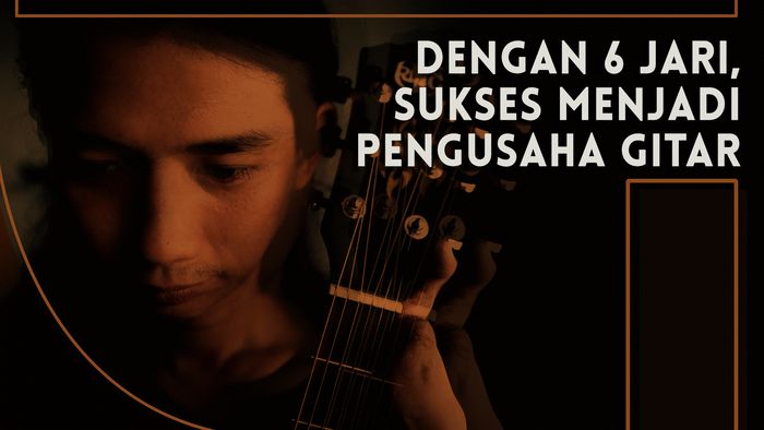 Mantan Pengamen dengan 6 Jari yang Berhasil Menjadi Pengusaha Gitar