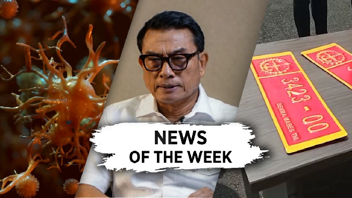 News of the Week: Moeldoko dan KLB Demokrat, Wanita Pamer Pelat TNI Palsu