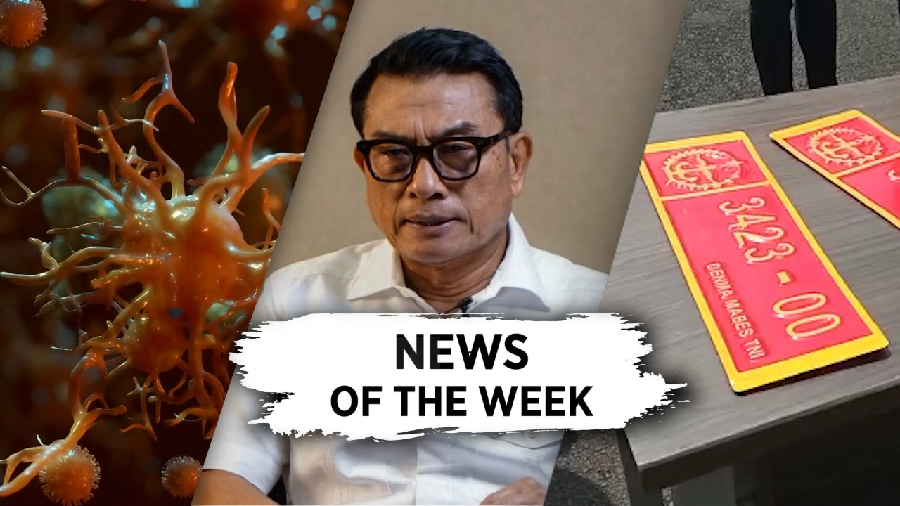 News of the Week: Moeldoko dan KLB Demokrat, Wanita Pamer Pelat TNI Palsu