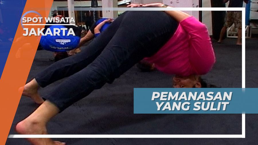 Gerakan Sulit Brazilian Ju-jitsu Saat Pemanasan, Jakarta