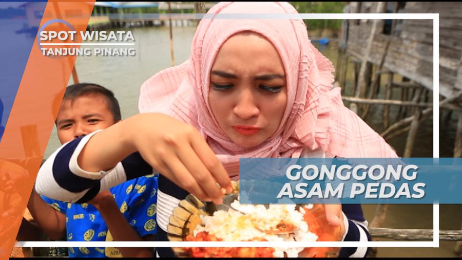 Melahap Gonggong Asam Pedas, Gurih Kenyal di Lidah, Tanjung Pinang 