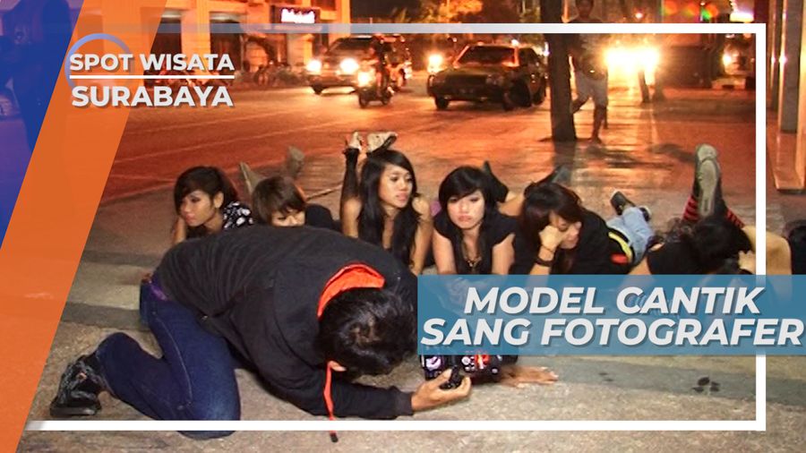 Jeprat-jepret Model Cantik Siap Berpose, Surabaya