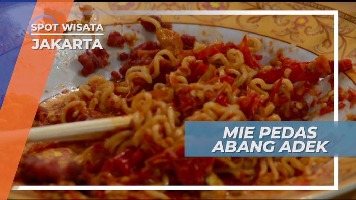 Aroma Cabai dan Warna Merahnya Bikin Mie Pedas Menggoda, Jakarta