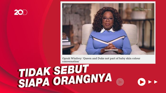 Oprah: Bukan Ratu Elizabeth yang Singgung Warna Kulit Anak Meghan-Harry