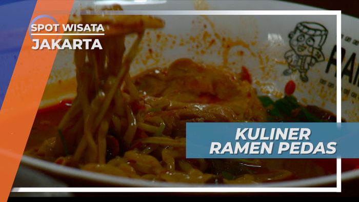 Kuliner Ramen Pedas Jakarta, Merahnya Menggugah Selera