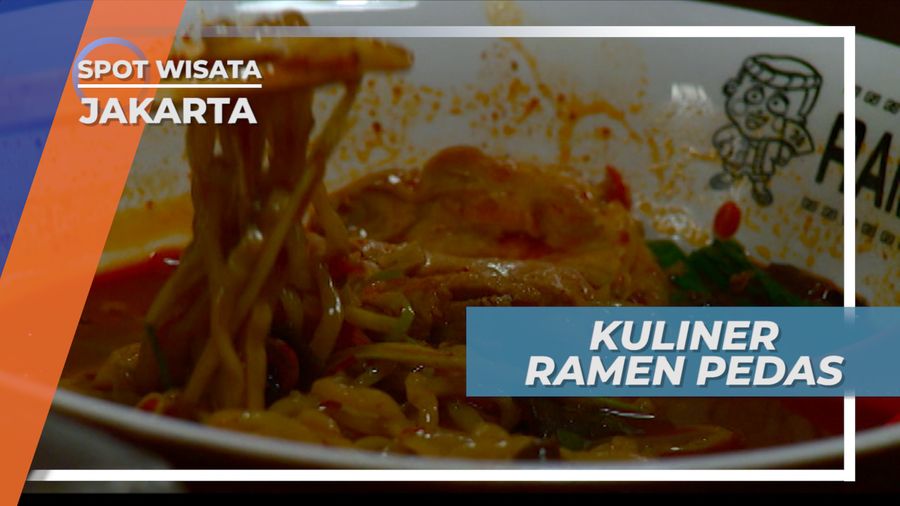 Kuliner Ramen Pedas Jakarta, Merahnya Menggugah Selera