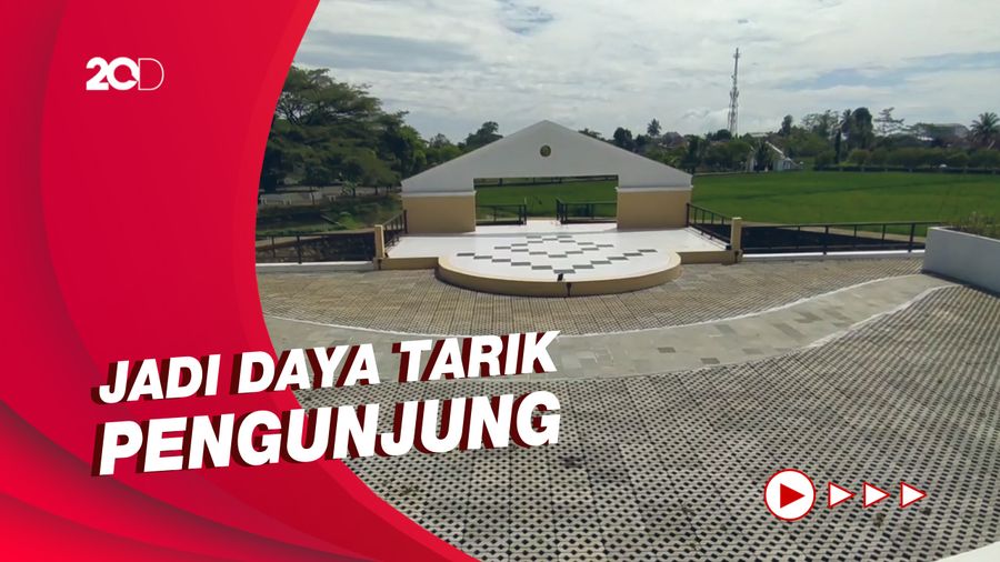 Situs Jambansari Ciamis Disulap Jadi Taman Asri yang Indah