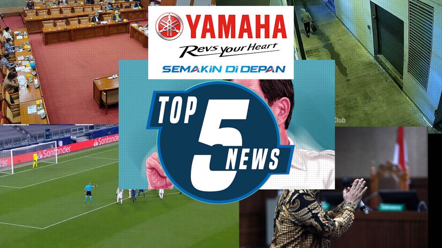 Top 5: Juventus Tersingkir dari Liga Champions, Video Penaruh Bom di Capitol
