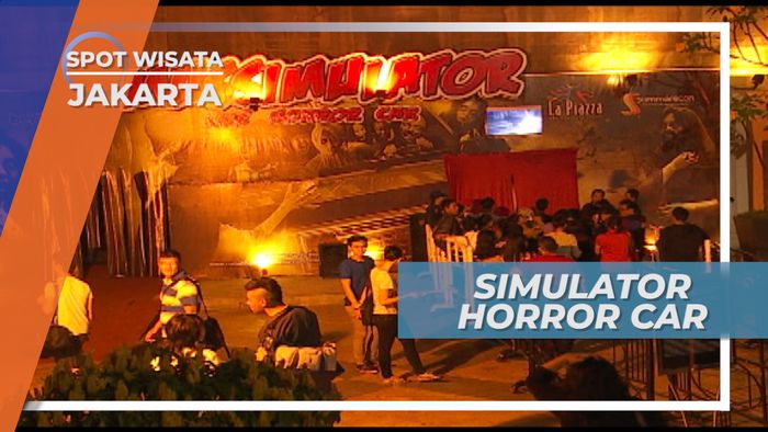 Tak Kalah Seram, Simulator Horror Car Bikin Jantung Berdebar, Jakarta
