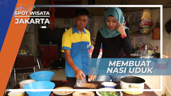 Semua Bumbu Digeprek, Begini Cara Membuat Nasi Uduk, Jakarta