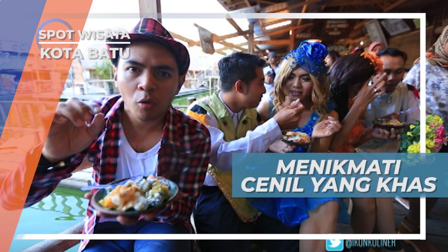 Menikmati Cenil, Jajanan Ndeso yang Kenyil-kenyil, Kota Batu