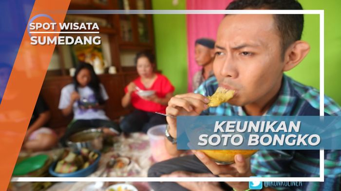 Keunikan Soto Bongko, Disajikan Dengan Tahu Didalamnya, Sumedang
