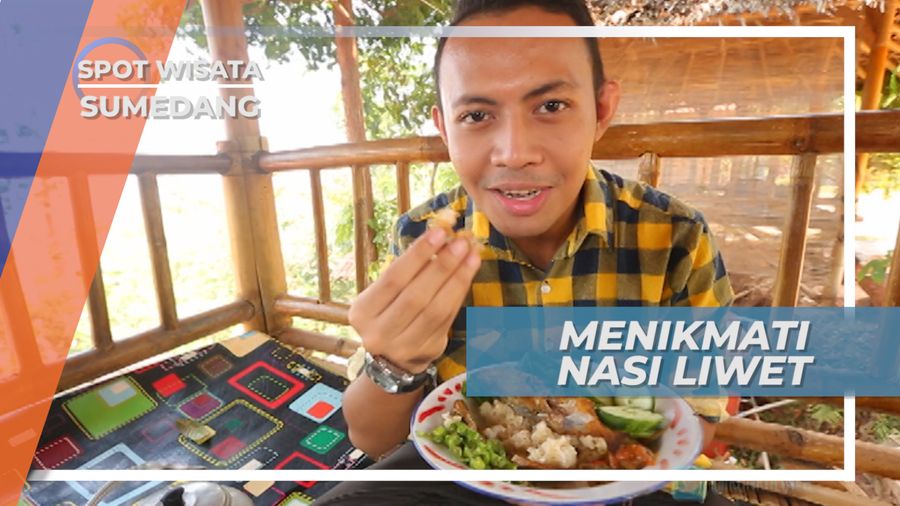 Menikmati Nasi Liwet Dengan Suguhan Panorama Alam, Sumedang