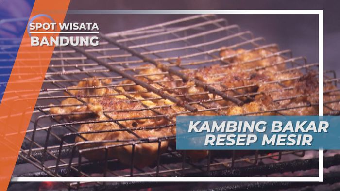 Mak Nyusss Kambing Bakar Cairo, Terlezat Se-Timur Tengah, Bandung