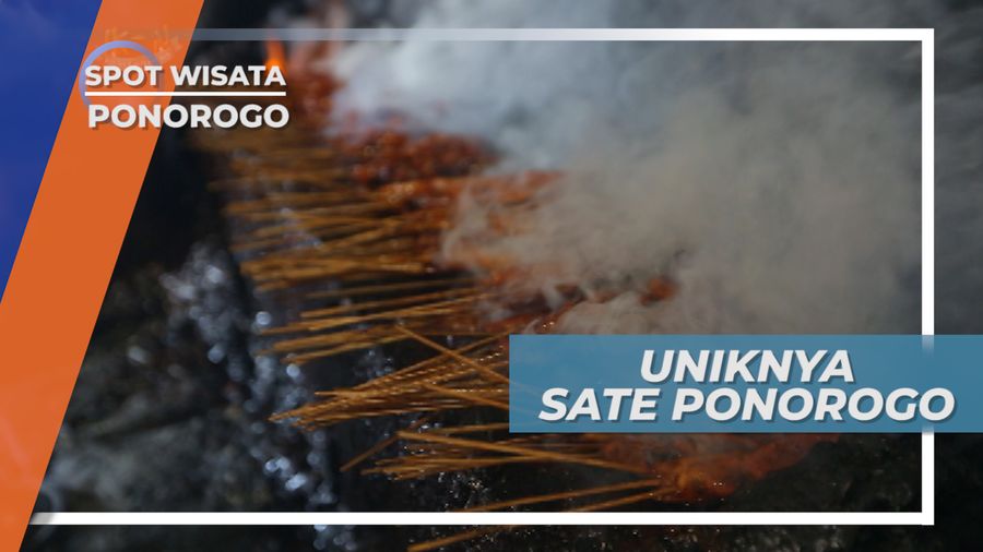 Potongan Unik Sate Ponorogo Gang Sate Jawa Timur