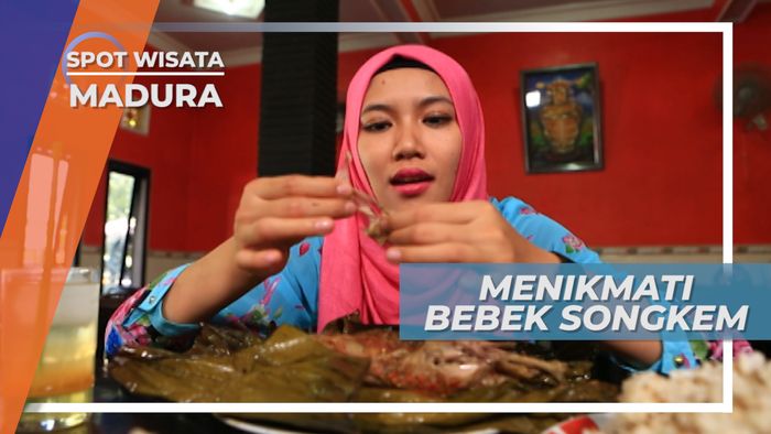 Lezat Nikmat Bebek Songkem Plus Nasi Ketela Madura