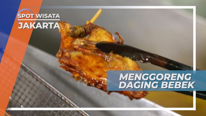 Menggoreng Daging Bebek Jakarta