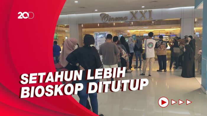 Antusiasme Warga Solo Sambut Pembukaan Bioskop