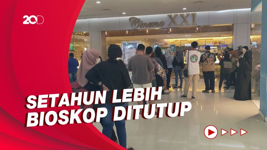 Antusiasme Warga Solo Sambut Pembukaan Bioskop