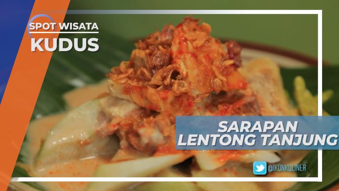 Pulen Lan Montog, Lontong Jumbo Kuliner Khas Kudus Jawa Tengah