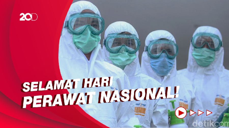 Beratnya Jalani Tugas Perawat dengan Ber-APD 8 Jam Penuh