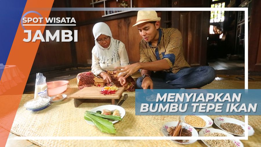 Sangrai Bumbu Tepe Ikan, Kuliner Kakap Merah Desa Mudung Laut Jambi