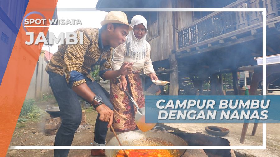 Nanas, Campuran Bumbu Rahasia Kelezatan Tepe Ikan, Kuliner Kakap Merah Desa Mudung Laut Jambi