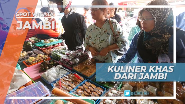 Kudapan dan Jajan Pasar Khas Kuliner Jambi 