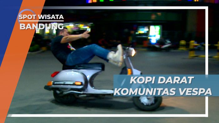 Kopi Darat, Ajang Unjuk Kebolehan Bermanuver Komunitas Skuter Bandung