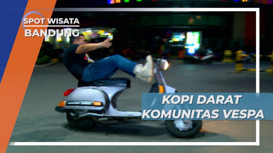 Kopi Darat, Ajang Unjuk Kebolehan Bermanuver Komunitas Skuter Bandung