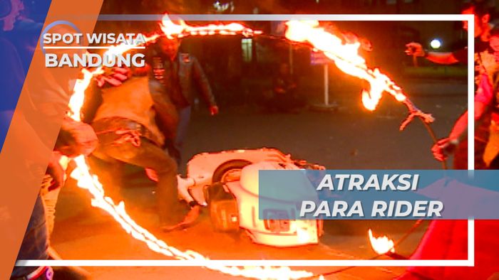 Skill dan Nyali, Kunci Kebolehan Rider Dalam Beratraksi, Bandung