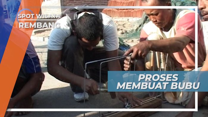 Membuat Bubu, Menangkap Rajungan, Desa Gunung Wetan Rembang Jawa Tengah