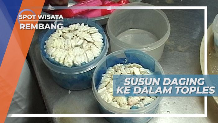 Kemasan Ekspor Rajungan Desa Gunung Wetan Rembang Jawa Tengah