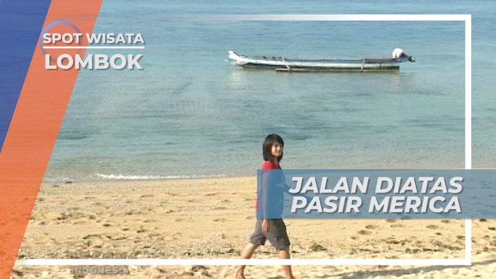 Sensai Berjalan di Atas Pasir Merica, Serasa Dipijat, Lombok